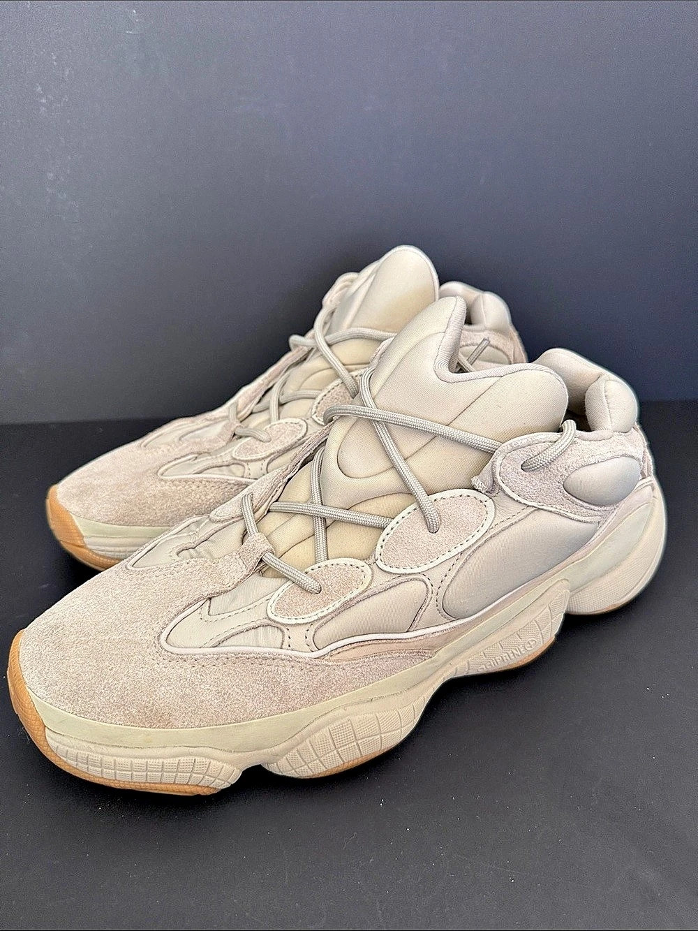 Men’s adidas Yeezy 500 "Stone" sneaker (style code FW4839) Size 11.5